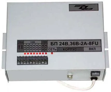 Блок питания 24В,36В-2А-8FU